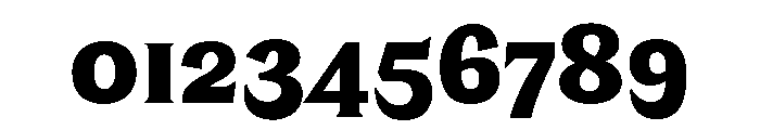 TongariLimited Black Font OTHER CHARS
