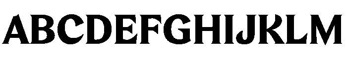 TongariLimited Extrabold Font UPPERCASE