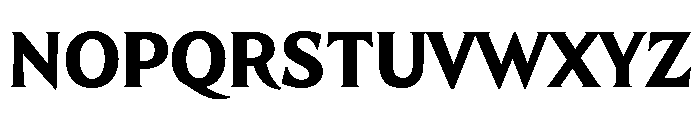 TongariLimited Extrabold Font UPPERCASE