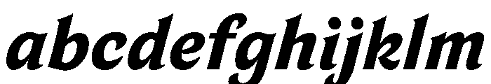 TongariLimited Extrabolditalic FONT