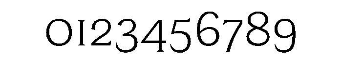 TongariLimited Light Font OTHER CHARS