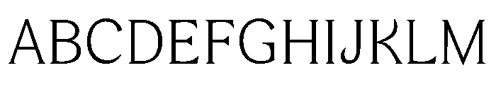 TongariLimited Light Font UPPERCASE