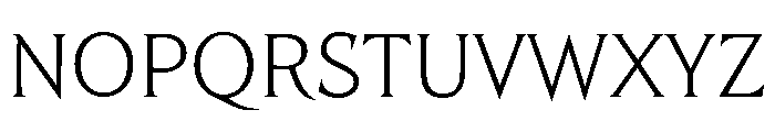 TongariLimited Light Font UPPERCASE