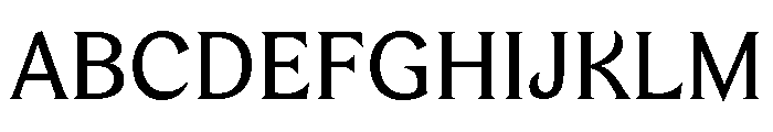TongariLimited Regular Font UPPERCASE