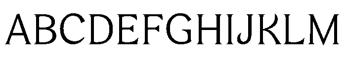 TongariLimited SemiLight Font UPPERCASE