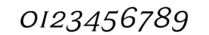 TongariLimited SemiLightitalic Font OTHER CHARS