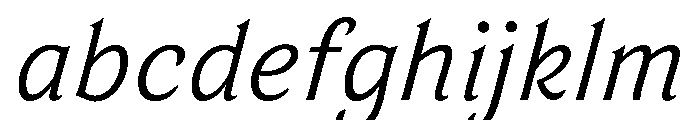 TongariLimited SemiLightitalic FONT
