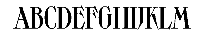 Toy Regular Font UPPERCASE