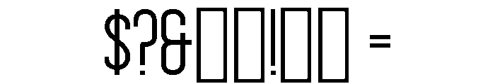 Tobacco Regular Font OTHER CHARS