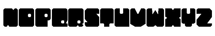 Tonal Condensed Font UPPERCASE