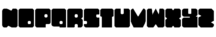 Tonal Condensed Font LOWERCASE