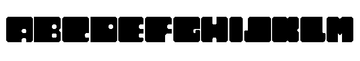 Tonal Medium Font UPPERCASE