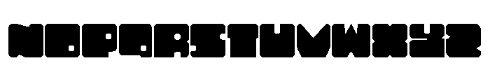 Tonal Medium Font LOWERCASE
