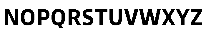 Tonos Bold Font UPPERCASE