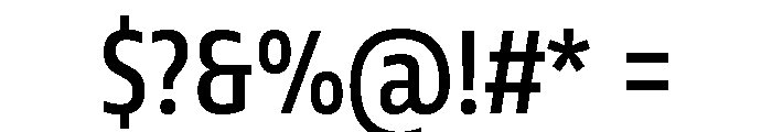 Tonos Condensed Medium Font OTHER CHARS