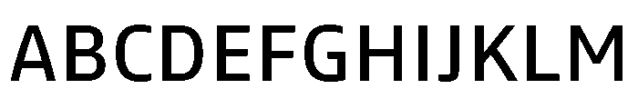 Tonos Medium Font UPPERCASE
