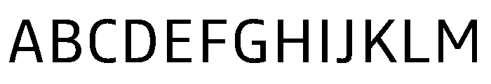 Tonos Regular Font UPPERCASE