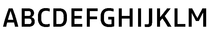 Tonos Semi Bold Font UPPERCASE