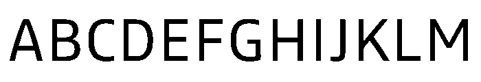 Tonos Font UPPERCASE