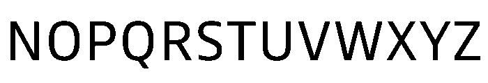 Tonos Font UPPERCASE
