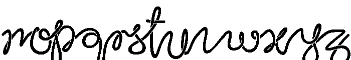 Toothpaste Two Font LOWERCASE