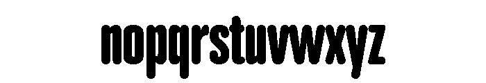 Torpedo Extra Bold Font LOWERCASE