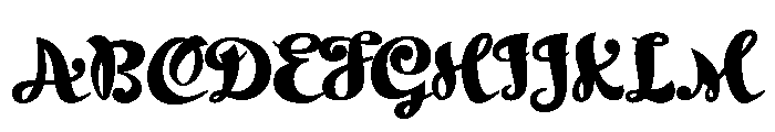 Torrone Regular Font UPPERCASE
