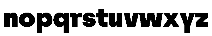 Tosh A Black Font LOWERCASE