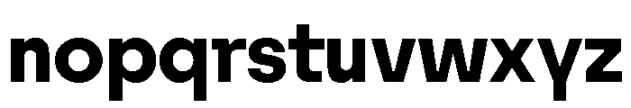 Tosh A Bold Font LOWERCASE