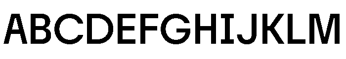 Tosh A Medium Font UPPERCASE