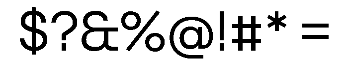 Tosh A Regular Font OTHER CHARS