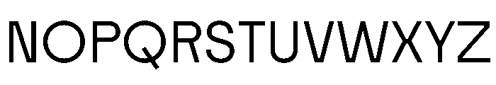 Tosh A Font UPPERCASE