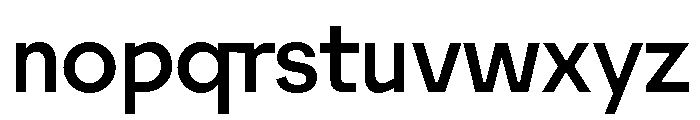 Tosh B Medium Font LOWERCASE