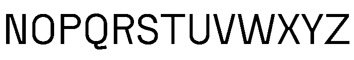Tosh B Regular Font UPPERCASE