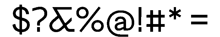 Tosh B Font OTHER CHARS