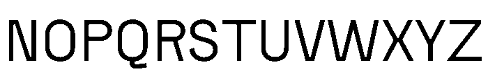 Tosh B Font UPPERCASE
