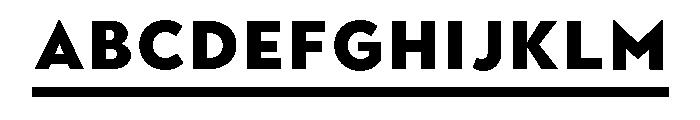 Town Accent One Black FONT