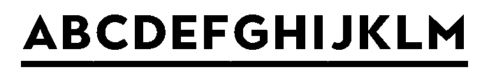 Town Accent One Bold Font UPPERCASE