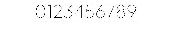 Town Accent One Extra Thin Font OTHER CHARS