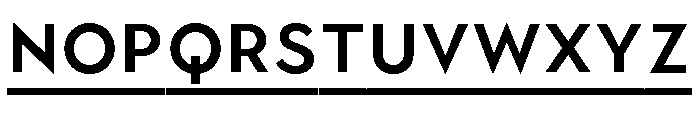 Town Accent One Medium Font LOWERCASE