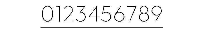 Town Accent One Thin Font OTHER CHARS