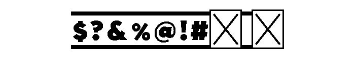 Town Accent Two Black Font OTHER CHARS