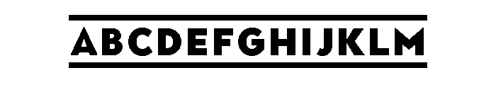 Town Accent Two Black FONT
