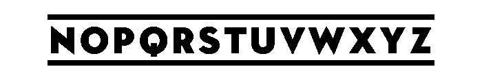 Town Accent Two Black Font LOWERCASE
