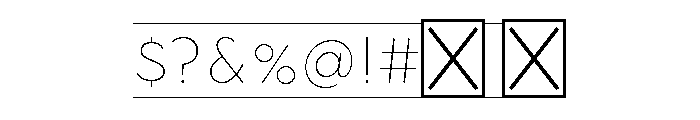 Town Accent Two Extra Thin Font OTHER CHARS