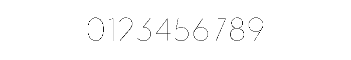 Town Accent Two Hairline Font OTHER CHARS
