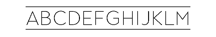 Town Accent Two Thin Font UPPERCASE
