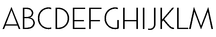 Town Chic Light FONT