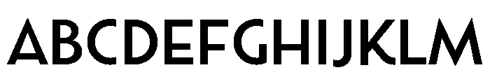 Town Chic Medium Font UPPERCASE