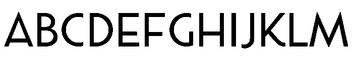 Town Chic Regular Font UPPERCASE